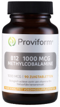 Vitamine B12 - 1000 mcg Methylcobalamine