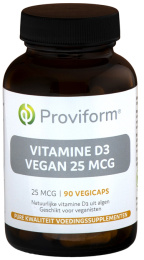 Natuurlijke vitamine D3 VEGAN 25 mcg