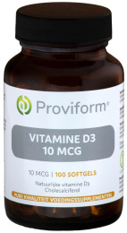 Vitamine D3 - 10 mcg