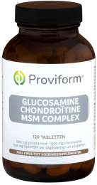 Glucosamine Chondroïtine Opti MSM Complex