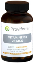 Natuurlijke vitamine D3 - 25 mcg